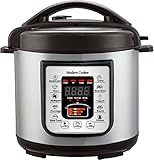 Modern Cooker BD-OJ-6L 1 Multi-Functional Electric Pressure Cooker, 6 quart, Silver