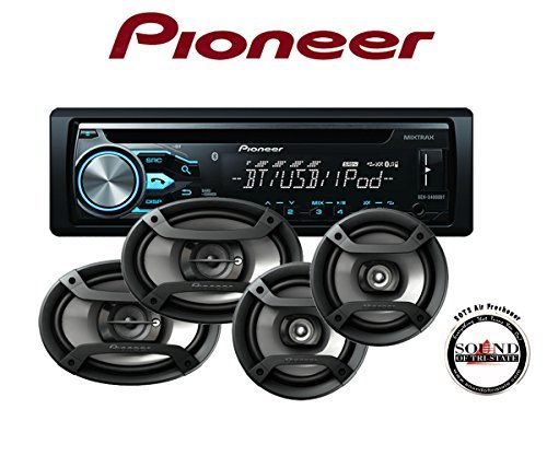 Pioneer DEH-X4800BT CD Receiver w/ TS-695 6x9 3-Way Jamaica Ubuy