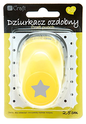 dp Craft 2.5 cm Star Craft Punch, Multi-Colour