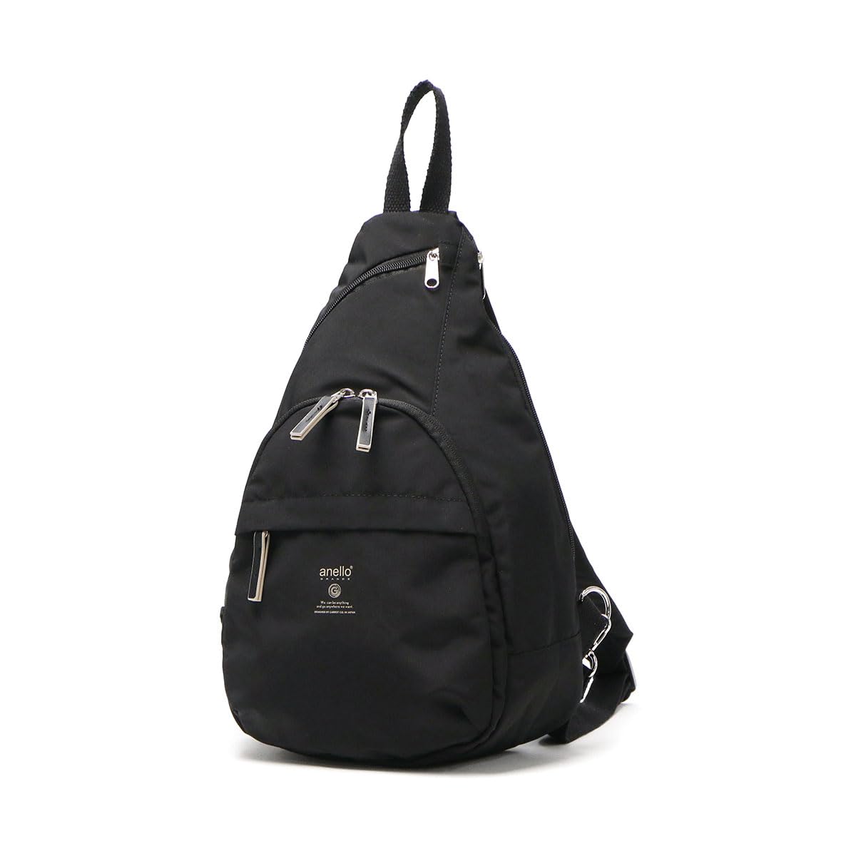 [anello GRANDE] ボディバッグ A5 多収納 MOIST GTM0314Z ブラック商品画像