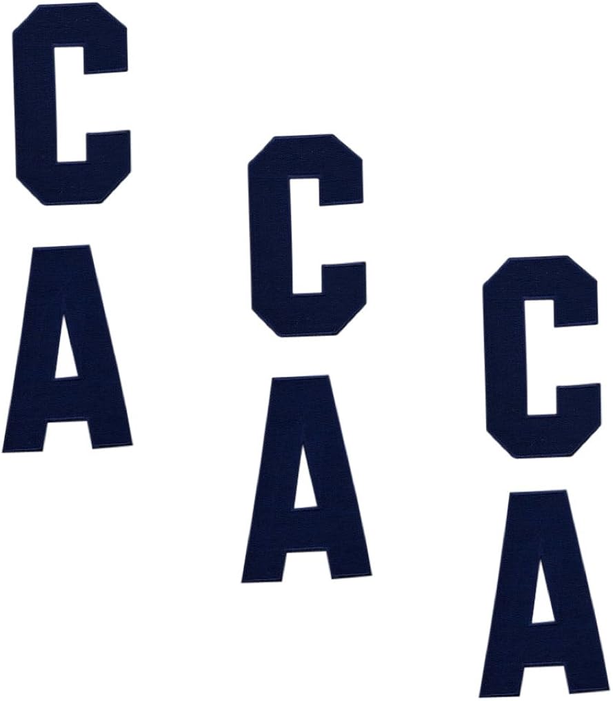 CustomPatches Team Set Hockey Style Patch Navy Blue C