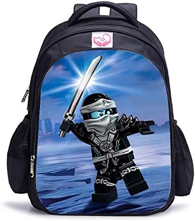 2018 Children School Bags Ninjago Game Schoolbag for Boy Backpack Game Printing Book Bag Backpack for Teenagers sac a dos Enfant,Big 4
