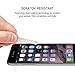 NOVAEAST Screen Protector for iPhone 8 Plus, iPhone 7 Plus, iPhone 6S Plus and iPhone 6 Plus Tempered Glass Screen Protector 5.5-Inch with Easy Install Frame, 3-Pack