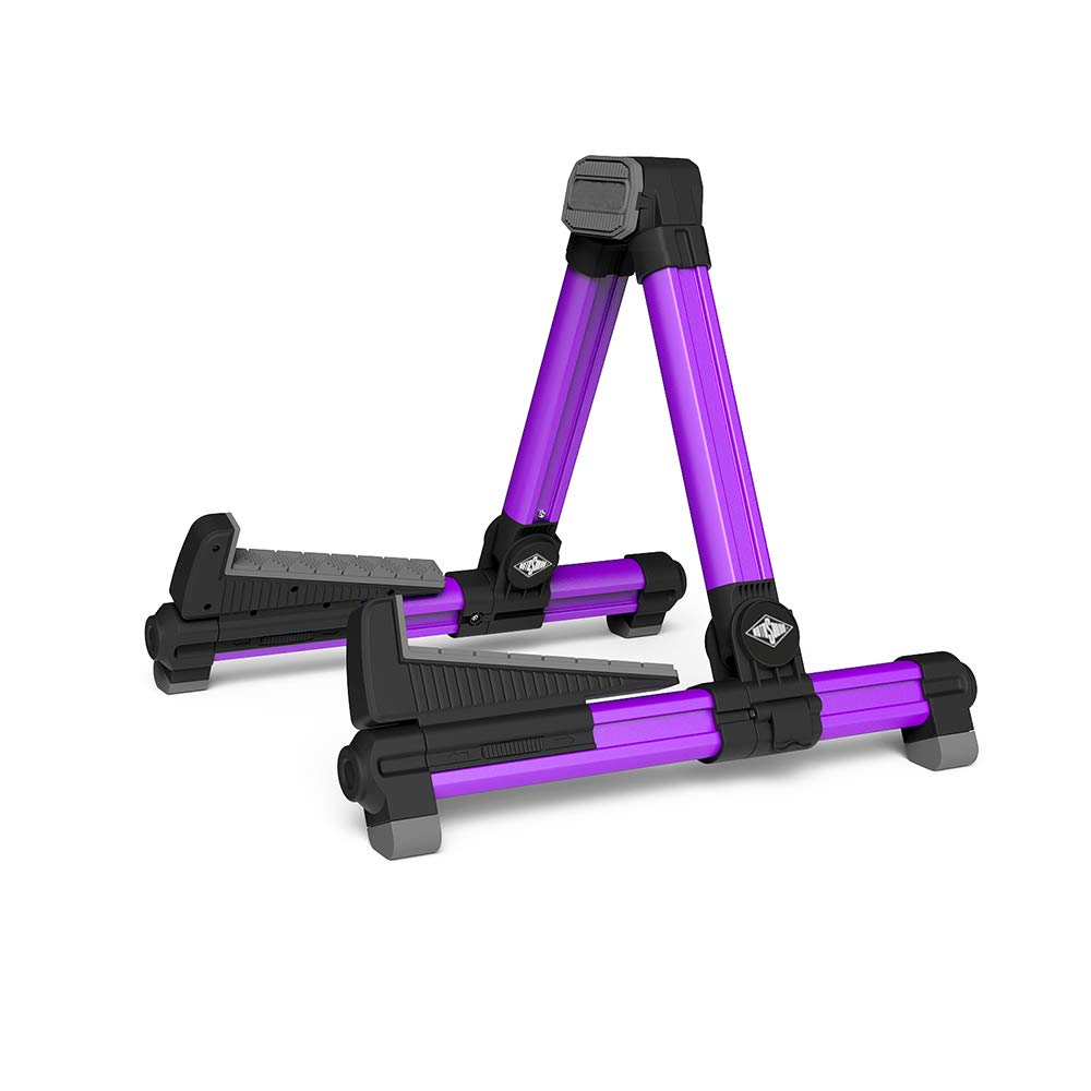 Rotosound foldable guitar stand in purple RGS-200-PU