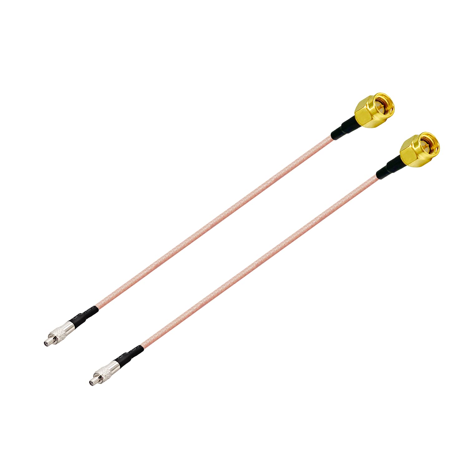 Vecys 4G LTE Cable SMA Male to TS9 Female 4G LTE Antenna Extension Cable RF Coaxial Pigtail Cable RG316 15CM / 6 Inch for 3G 4G LTE Hotspot Router WiFi MiFi Mobile WLAN (2 Pieces)