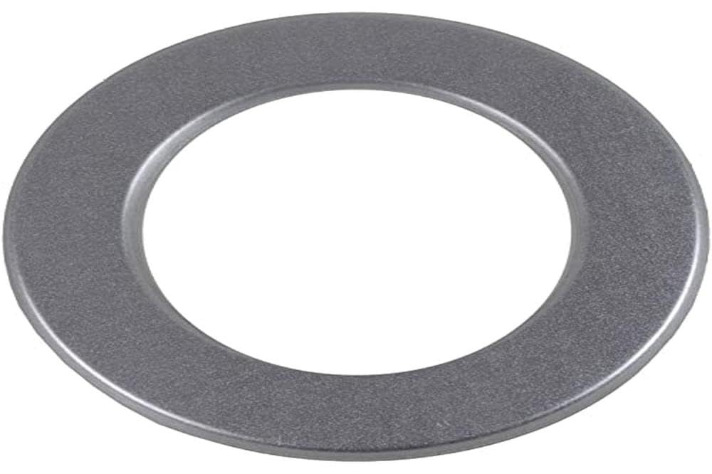 Kamino-Flam Ø 120 mm Rosette Collar, Hot-dip Aluminised (FAL) Steel Chimney Rosette, Stove Pipe Collar, Fireplace Rosette, Stove Pipe Trim Collar for Flue Opening, Grey