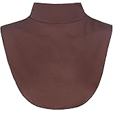 AruiLeo Fake Turtleneck Dickey Detachable Collars High Neck Mock Collar for Women Men