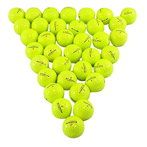 Pinnacle Yellow 36 Pack Golf Balls Mint Condition ()