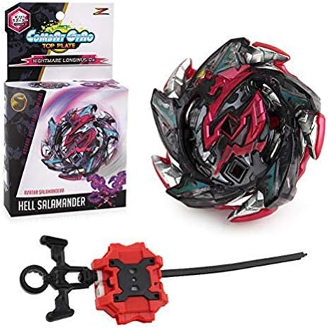 Wywei Bey Burst Blade Evolution String Launcher Grip Kit God Bay Battling Top Booster Geist Fafnir. High Performance 4D Bey Left Right Launcher Spinning Top Boys Game Toys Bey Battle Set (B113)