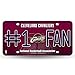 NBA Bling #1 Fan Metal Auto Tag