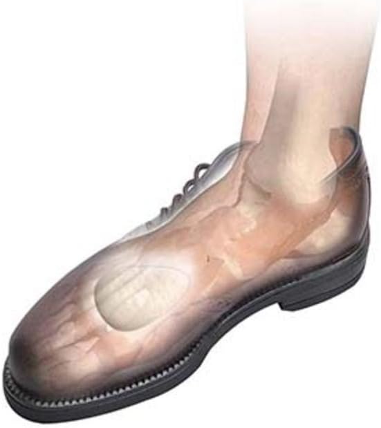 Hapad Metatarsal Foot Pain Relief Cushion, Foot Pads and Shoe Inserts Orthotics for Metatarsalgia Topical Pain Relief, Ball of Foot Cushion and Insoles for Morton's Neuroma, Medium, White: Health & Personal Care