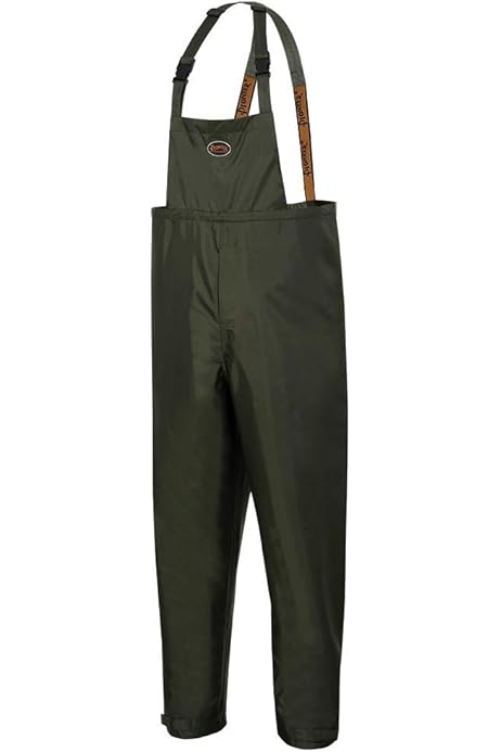 Hi Vis Rain Gear RainRider Waterproof Work Bib Pants Heavy Duty