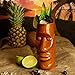 Easter Island Tiki Mug, Hawaiian Ceramic Mugs Drinkware, Cute Cocktail Glasses, Tiki Bar 15oz / 450ml, TK09