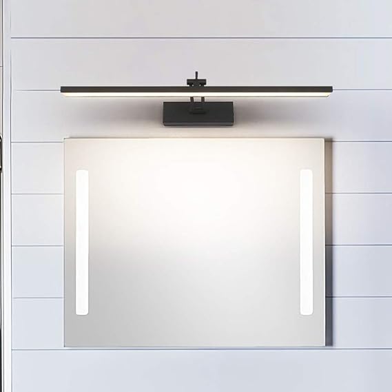 Moderne LED-Waschtischleuchten aus Aluminium drehbar um 180