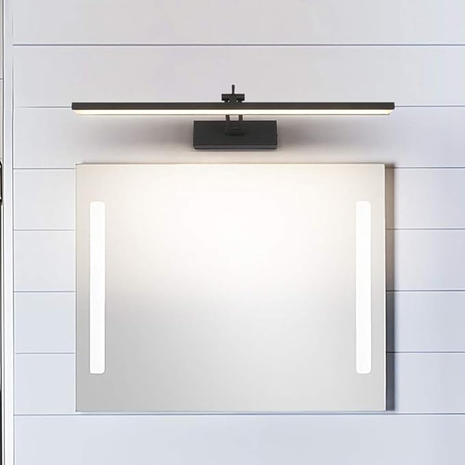 Moderne LED-Waschtischleuchten aus Aluminium drehbar um 180