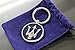 Authentic Maserati Blue Corporate Key Ring/Key Chain 2018276