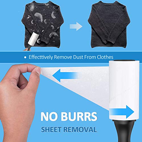 NOMINOMI Lint Rollers, Upgraded Handles, Extra Sticky for Pet Hairs