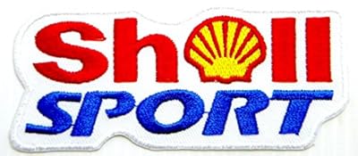 SHELL Motor Oil Fuel Gas Gasoline Station Logo Sign Sponsor Motorsport Racing Biker Team Patch Iron on Applique Embroidered T shirt Jacket Costume BY SURAPAN
