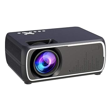 DYG Mini proyector portátil, inalámbrico con Pantalla HD 1080P 110 ...