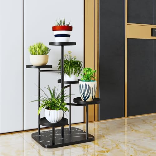 ZHAZHADI 5 Tier Plant Stand Indoor Metal Flower Shelf for Multiple Plants  Corner Tall Flower Holders for Patio Garden Living Room Balcony Bedroom,  Black (5 Tier-Black) price in UAE | Amazon UAE | kanbkam