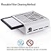 Makartt Nail Suction Dust Collector New No-spilling Filter 40W Strong Power