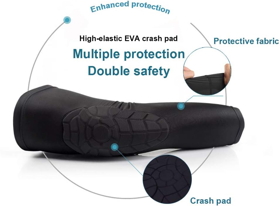 ACELIST Kids/Youth 5-15 Years Sports Honeycomb Compression Knee Pad Elbow Pads Guards Protective Gear for Basketball, Baseball, Football, Volleyball, Wrestling, Cycling. : Sports & Outdoors