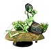 Saim Aquarium Drunken Pirate Skeletons Bubbler Decorations, Gold Fish Hideout Cave Shelter Fish Tank Accessories for Halloween Fish Tank Decorations, Betta Fish Passing or Hiding