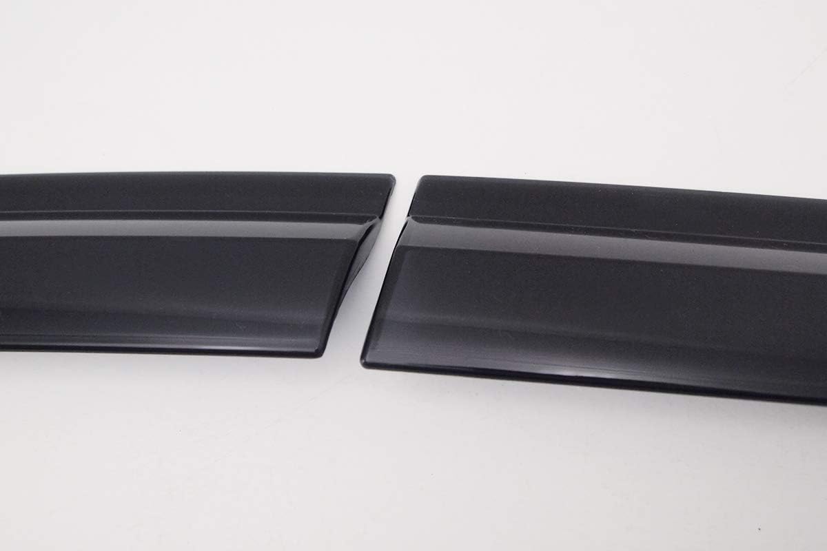AUTO CLOVER Wind Deflectors Set for Hyundai i30 2017+ (4 pieces), Tinted Black - Image 5