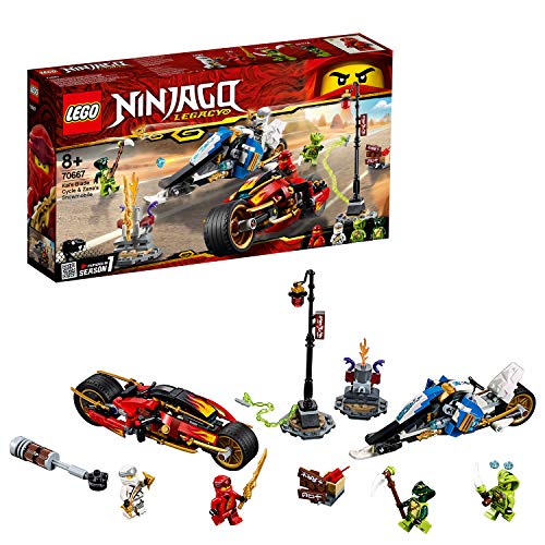 LEGONINJAGO 70667 Kais Feuer-Bike & Zanes Schneemobil