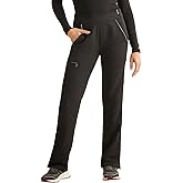 Healing Hands Women's Scrub Pant Mid Rise Nissa with 6 Pockets, Moisture Wicking, 360° Stretch & Recycled Poly - HH100