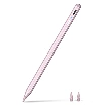 Metapen Penna A8 Compatibile con Apple iPad 2018-2026,Ricarica Rapida,Sensibile all’Inclinazione & Rifiuto del Palmo,Stylus Pen per ipad 11 A16, 10, 9, 8, 7,Pro 11, 12.9,Air 3, 4, 5, M2, M3, M4,Mini 5, 6 (Rosa)