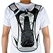 MUSETECH Hydration Pack with 2L Backpack Water Bladder for Hiking Running Biking Color Black