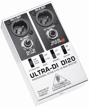 Behringer Plata/Negro Ultra-di di20. En Caja: Amazon.es: Electrónica