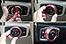 AndyGo® New Design Car styling Aluminium alloy headlight switch knob cover For Ford Focus 3 MK3 ST RS 2012 2013 2014 2015 2016