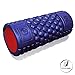 Muscle Foam Roller ✠ Revolutionary Textured Grid Exercises & Massages Muscles - Super High Density EVA Provides Deep Tissue Massage for Back, IT Band, Legs & Arms