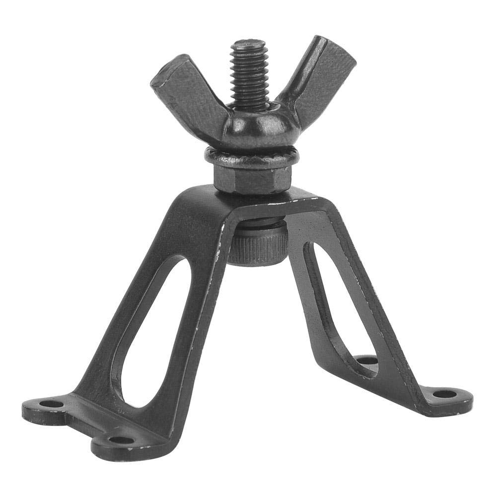 Drfeify 1/10 Spare Tire Rack, Metal Rear Spare Tyre Bracket Wheel Holder Carrier for 1/10 Axial SCX10 D90 RC Crawler Car