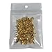 RUBYCA 50 Sets 9MM Gold Color Bullet Cone Spike and Stud Metal Screw Back for DIY Leather-Craft