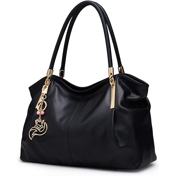 Amazon.com: FOXLOVER Cow Leather Tote Bags for Women Large