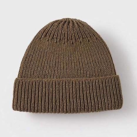 Amazon Co Jp Kaibiny ショート帽子ファッションメンズデカールカジュアルニット帽冬のヒップホップアクリルセーラーキャップ秋冬ビーニー Color Light Coffee ホーム キッチン