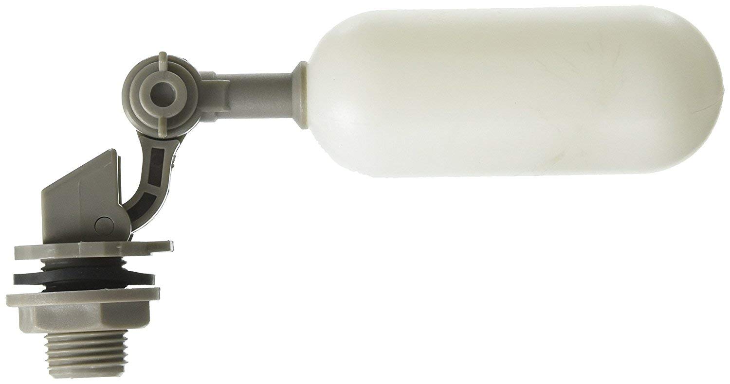 PVC Mini Float Valve with Adjustable Arm • 1/4" RO Reverse Osmosis