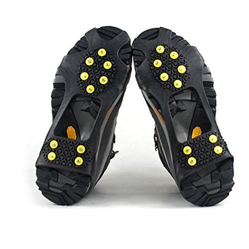 Logei Pair Snow Ice Climbing Anti Slip Spikes Grips Desertcart