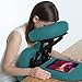 EARTHLITE Massage Kit Travelmate - Ultra-Portable Face Down Tabletop Massage System perfect for Vitrectomy Recovery & On-The-Go Massage, Teal