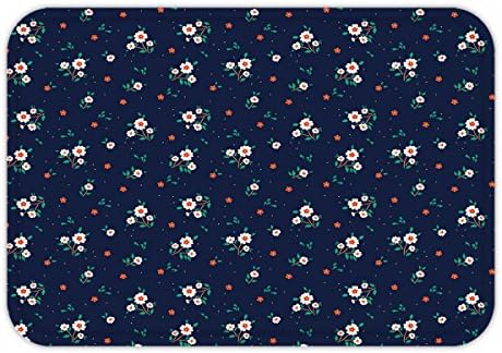 Beshowere Doormat cute floral pattern in the small flower ditsy print motifs scattered random seamless vector 99