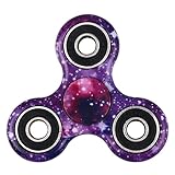 EVERMARKET New Style Premium Tri-Spinner Fidget Toy With Premium Hybrid Ceramic Bearing - Night Stars