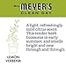 MRS. MEYER'S CLEAN DAY Moisturizing Body Wash for Women and Men, Biodegradable Shower Gel Formula Made with Essential Oils, Lemon Verbena, 16 oz