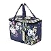 wonderful flower Lunch Box Cooler Bag Small Lunch Bag(003Navy)