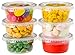 DuraHome Plastic Portion Cups with Lids 2 oz. Pack of 150 Leakproof Jello Shot Cup Mini Containers for Salad Dressing Sauce Condiment Snack Souffle and Salsa, Disposable