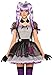Leg Avenue Women's Dead Eye Dolly, Black/White, Small