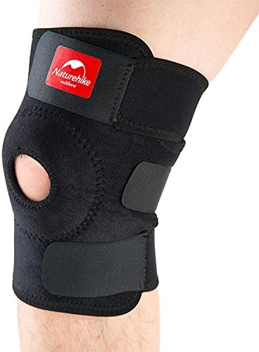 Breathable Adjustable Knee Support Non-slip Knee Brace Sleeve Wraps with Stabilizer Neoprene Knee Pads Protector For Running Sports Patella Pain Relief Arthritis and Injury Recovery