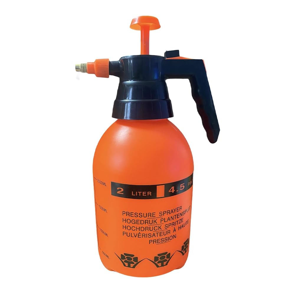 ASRIPE UK - 2L Pump Action Pressure Sprayer With Pressure Release Valve, Garden Sprayer